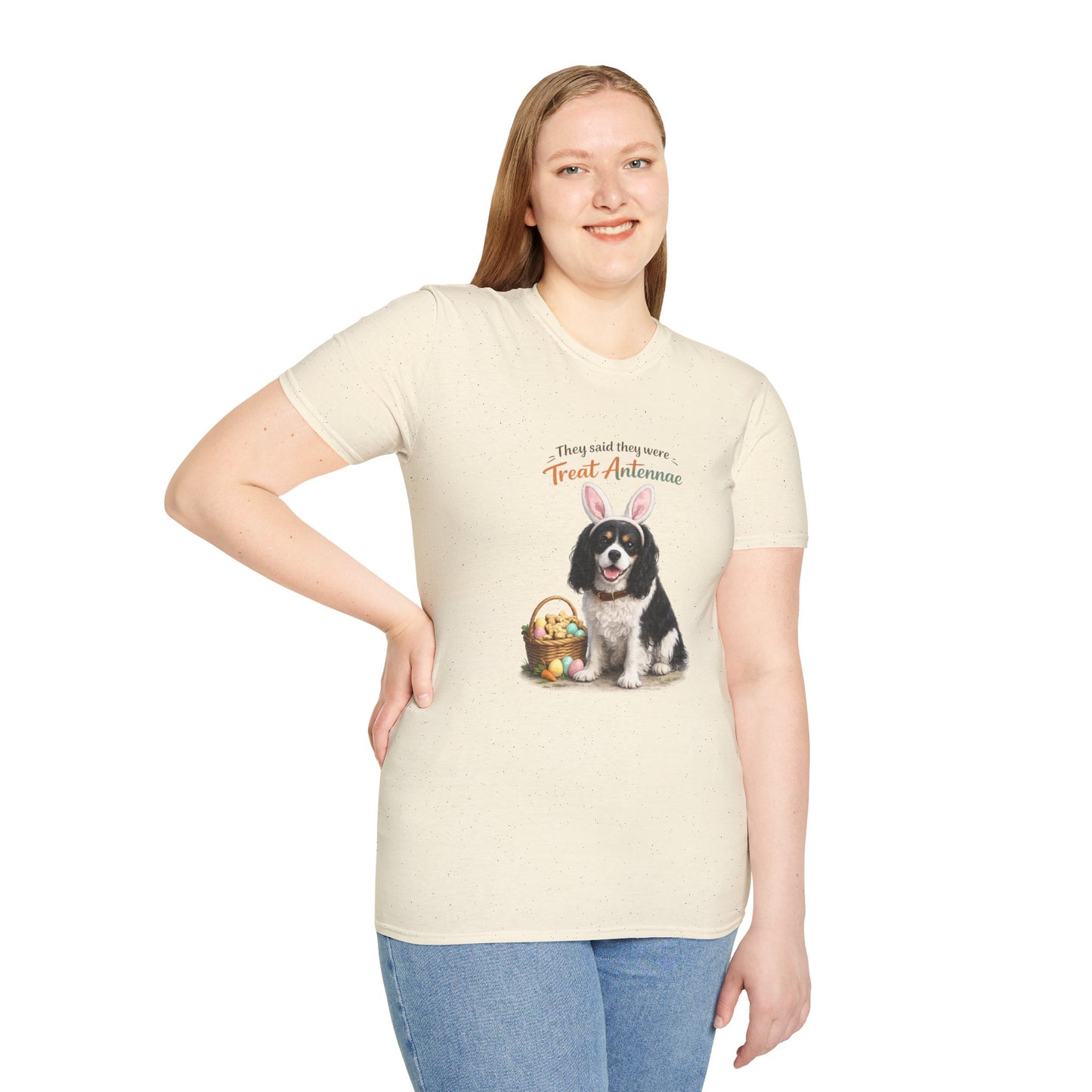 Cavalier King Charles Spaniel Treat Antennae™ – Easter Cavalier Lover T-Shirt
