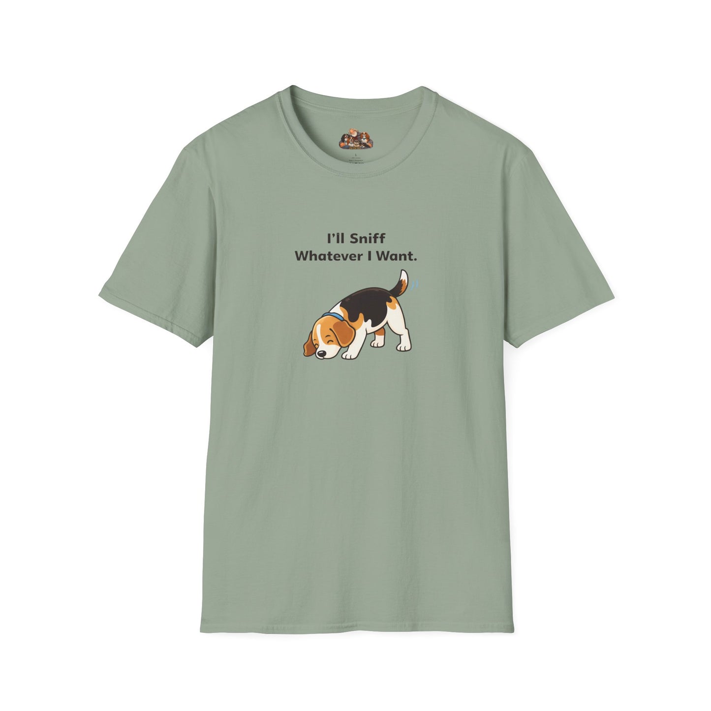 I'll Sniff Whatever I Want  —  Soft-Color Minimalist Family Collection For Adult Dog Lovers