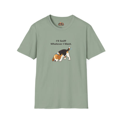 I'll Sniff Whatever I Want  —  Soft-Color Minimalist Family Collection For Adult Dog Lovers