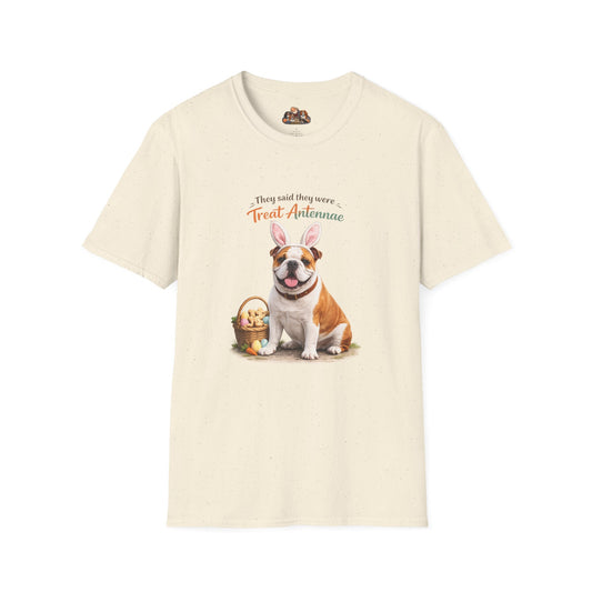 Bulldog Treat Antennae™ – Easter Bulldog Lover T-Shirt