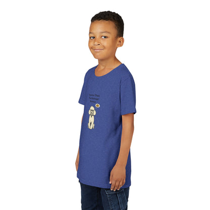 Smarter Than The Average Human -- Youth Dog Lover Tee