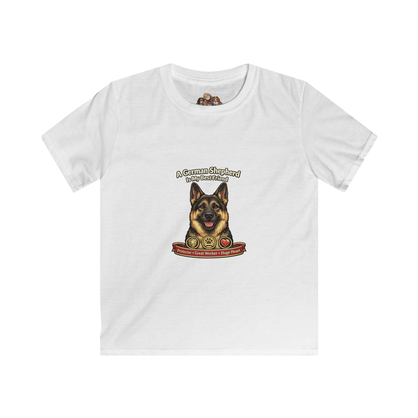 A German Shepherd is my Best Friend -- Pet Lover T-Shirt