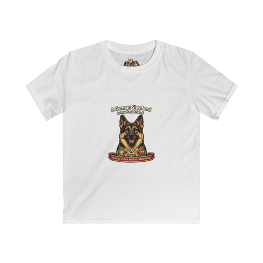 A German Shepherd is my Best Friend -- Pet Lover T-Shirt