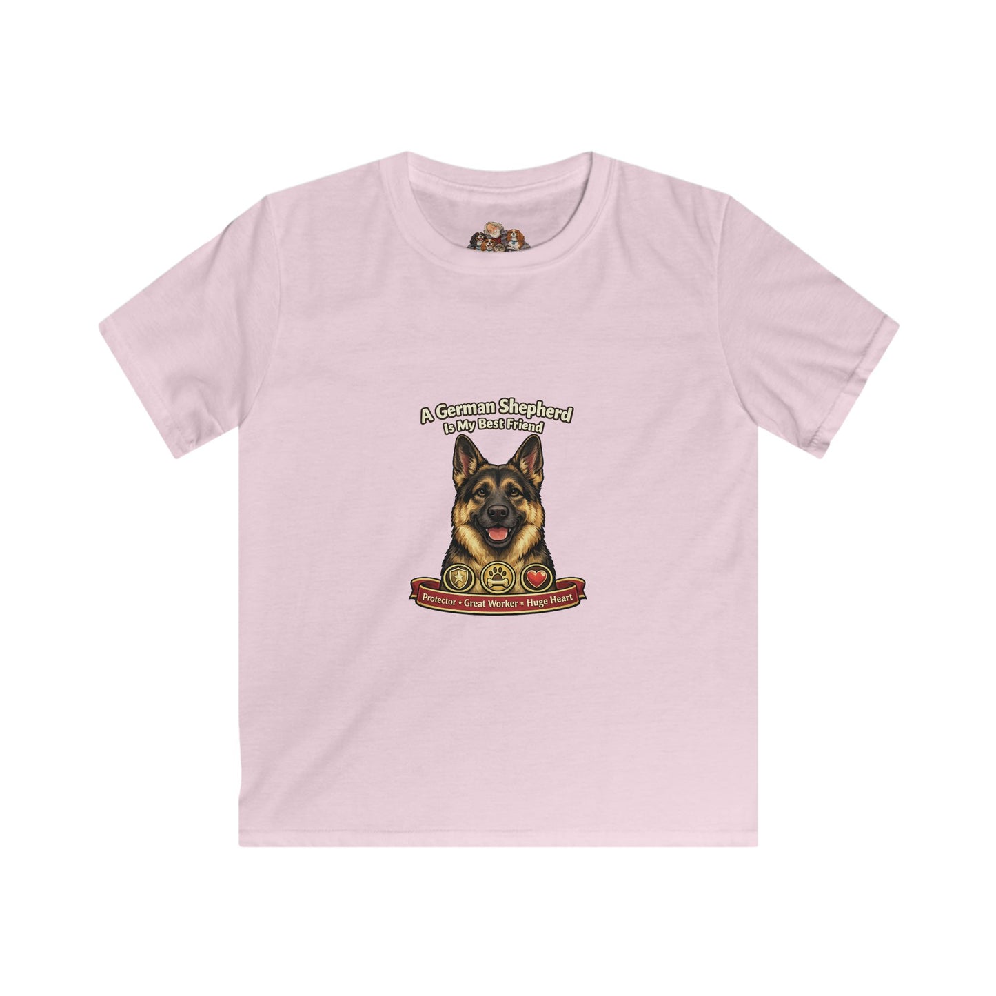 A German Shepherd is my Best Friend -- Pet Lover T-Shirt