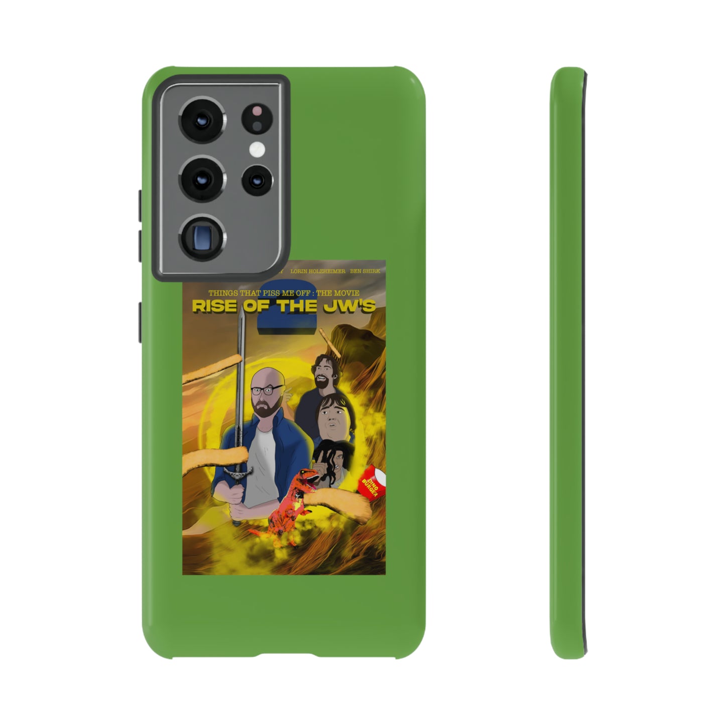 Rise Of The JW's Tough Phone Case (green)