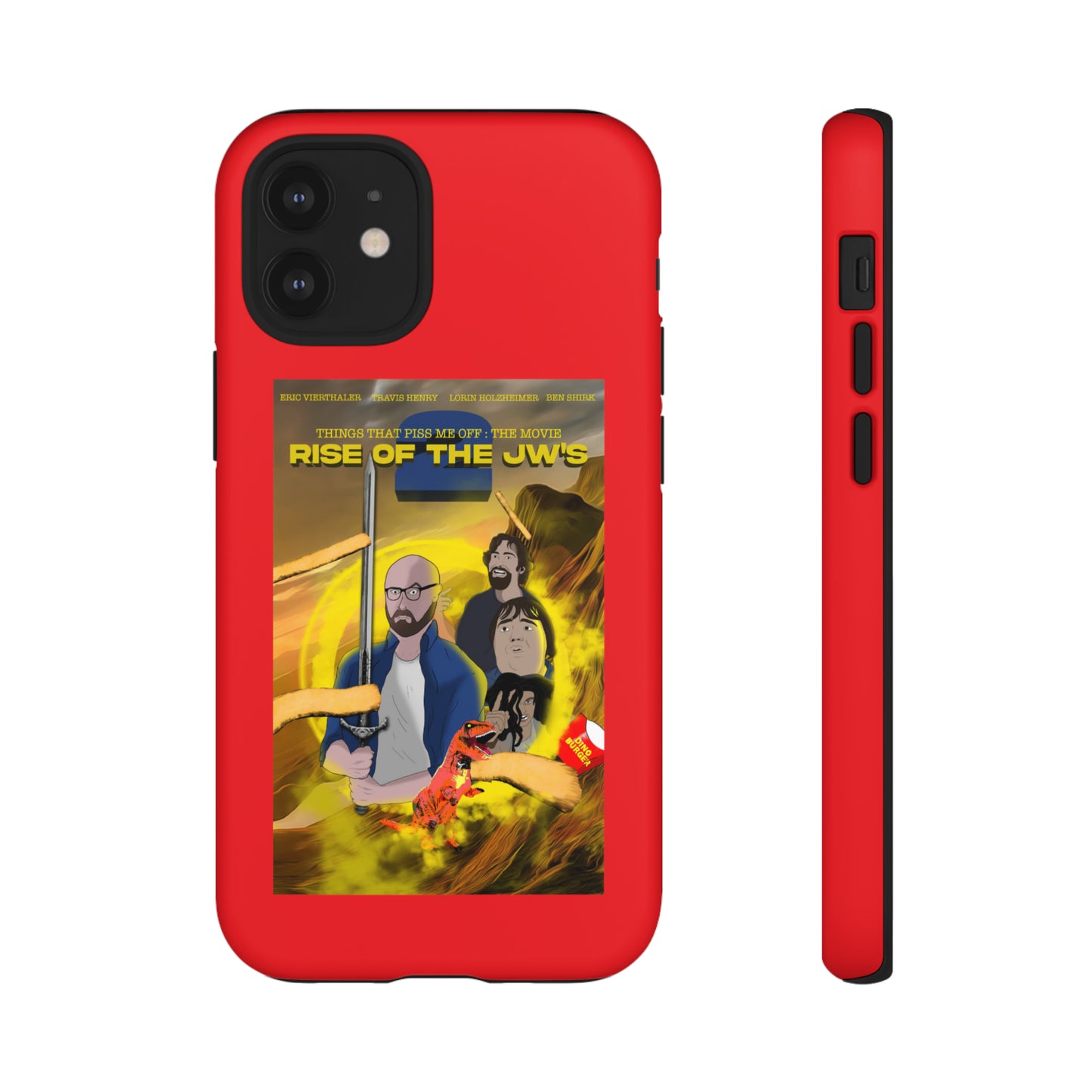 Rise Of The JW's Tough Phone Case (red)