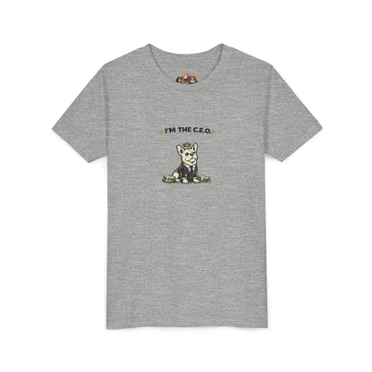 I'm The C.E.O. -- Youth Dog Lover Tee