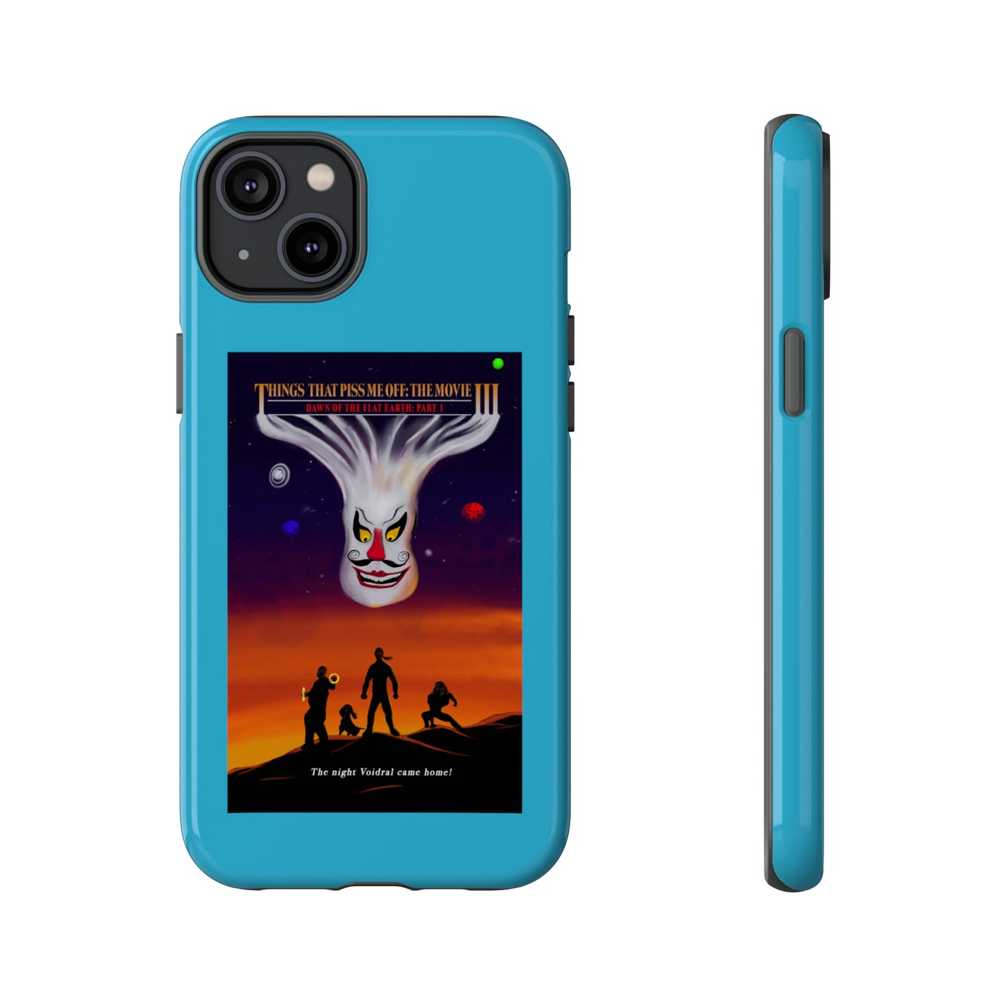 Dawn Of The Flat Earth: Part I Tough Phone Case (turquoise)