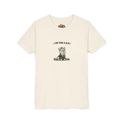 I'm The C.E.O. -- Youth Dog Lover Tee