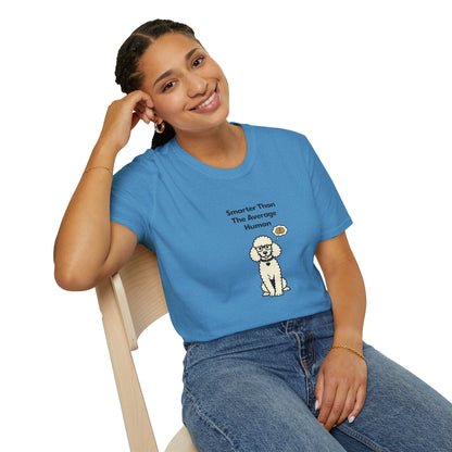 Smarter Than The Average Human  —  Soft-Color Minimalist Family Collection For Adult Dog Lovers