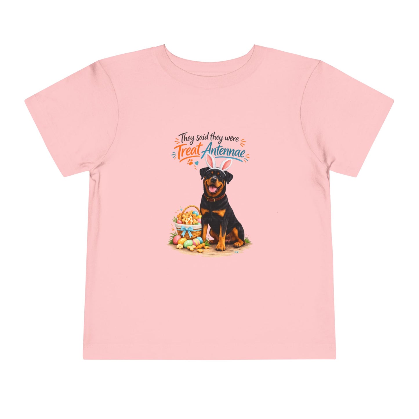 Rottweiler Treat Antennae™ -- Toddler Dog Lover Tee
