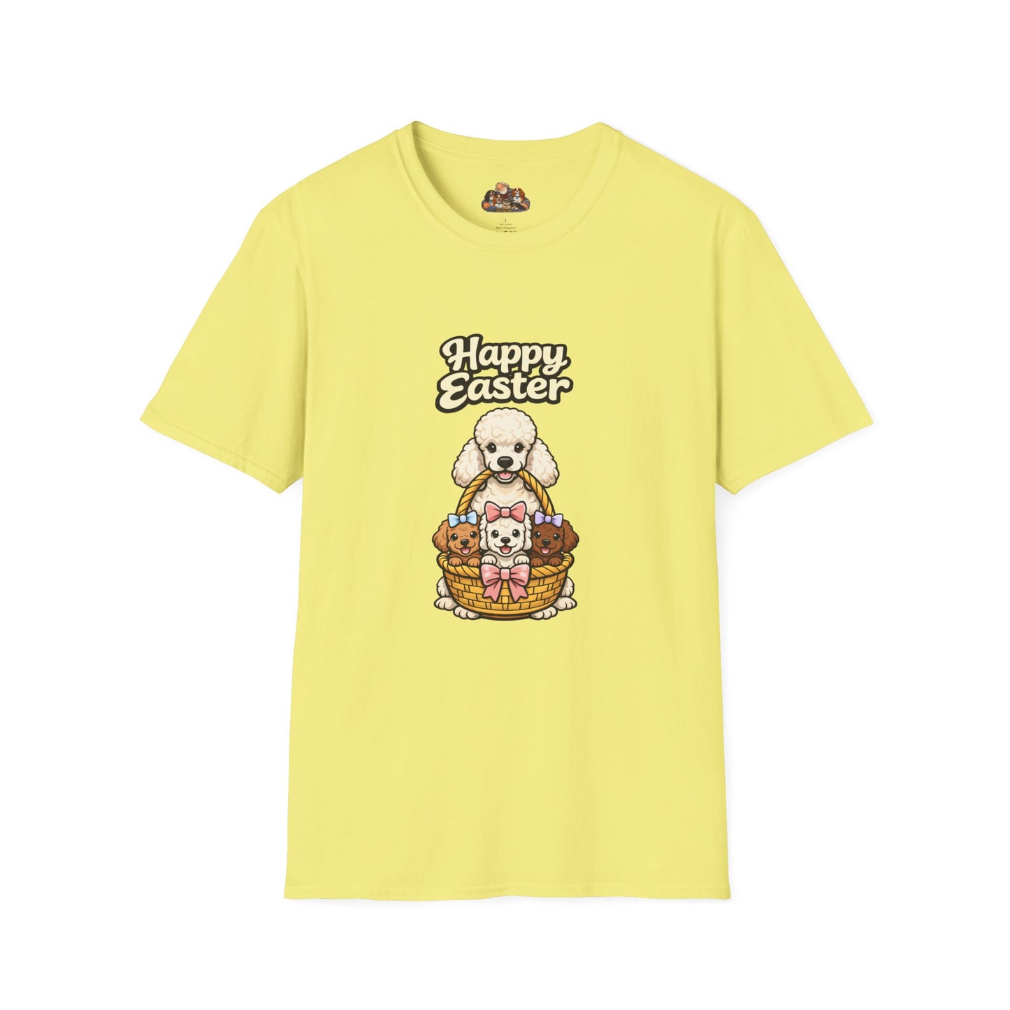 Poodle Family "Happy Easter"