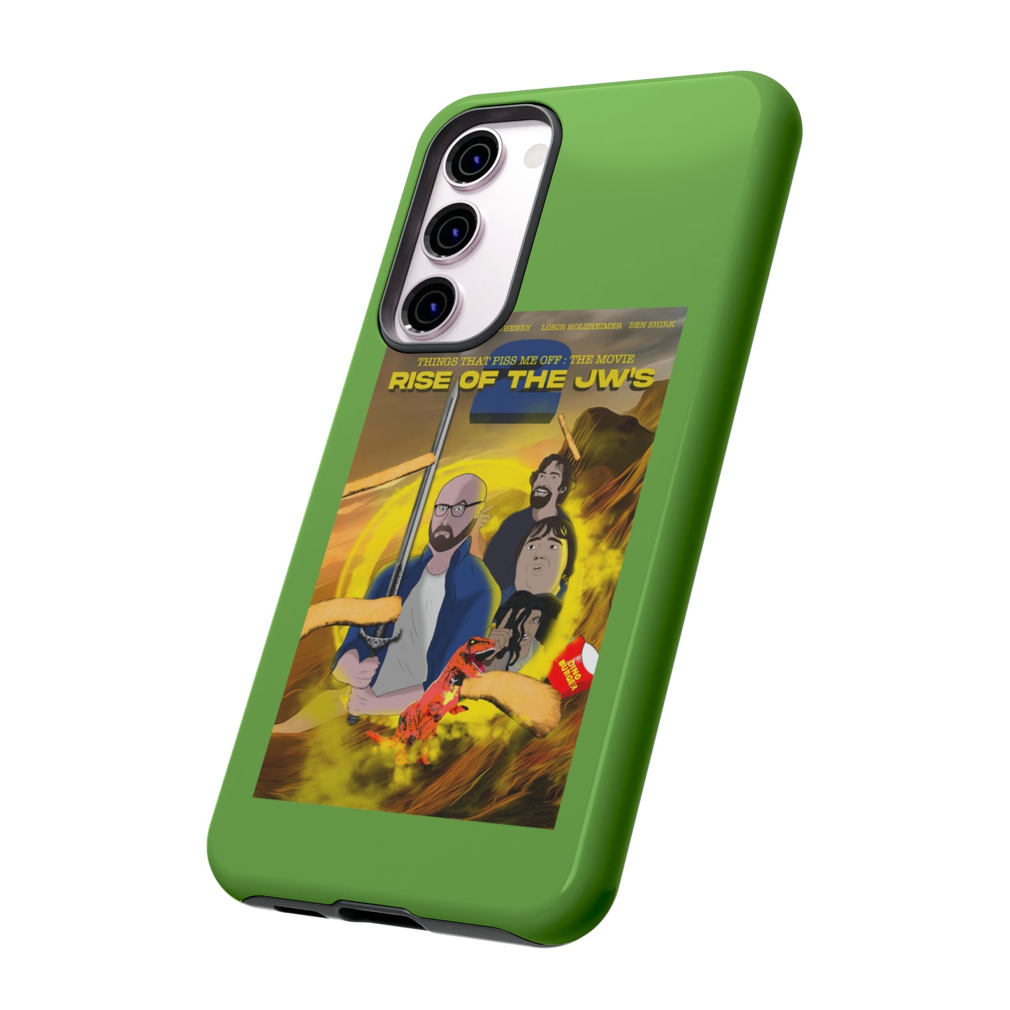 Rise Of The JW's Tough Phone Case (green)