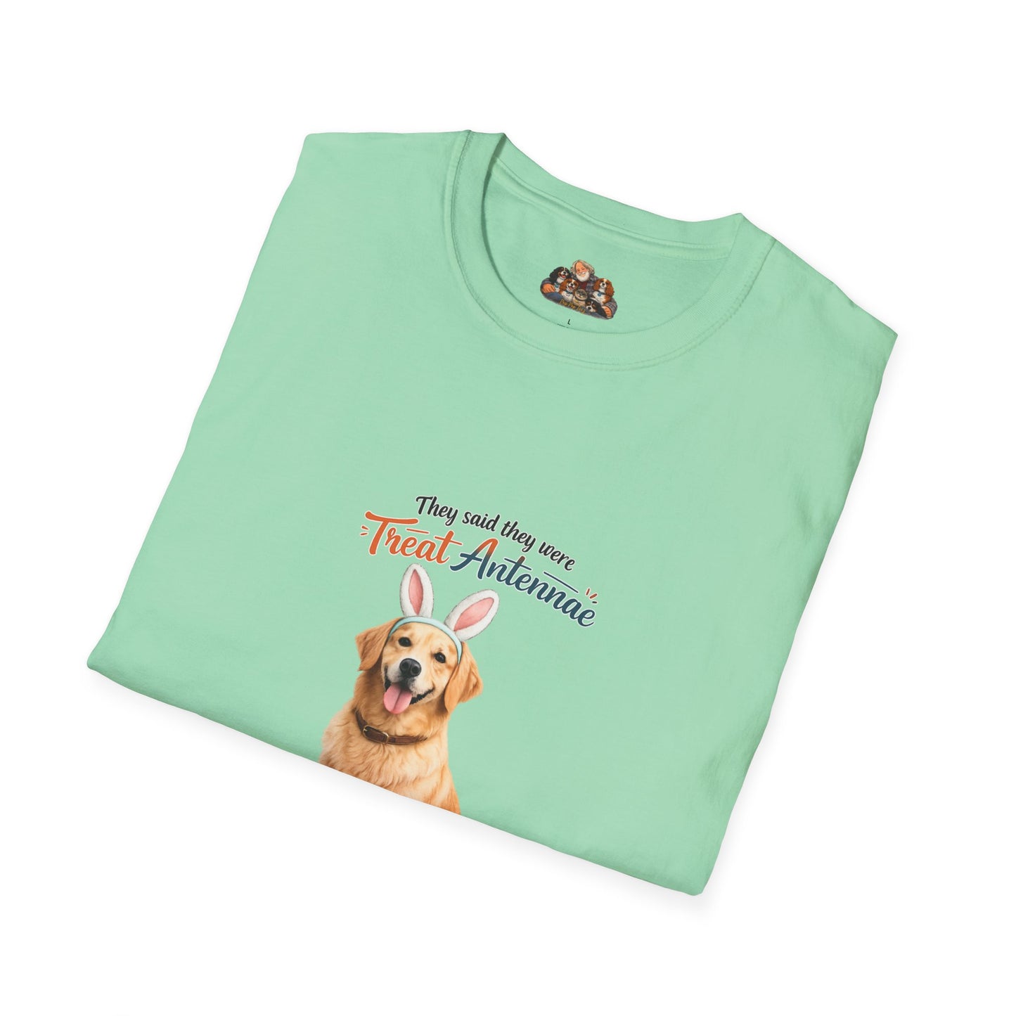 Golden Retriever Treat Antenna™ – Easter Dog Lover Tee