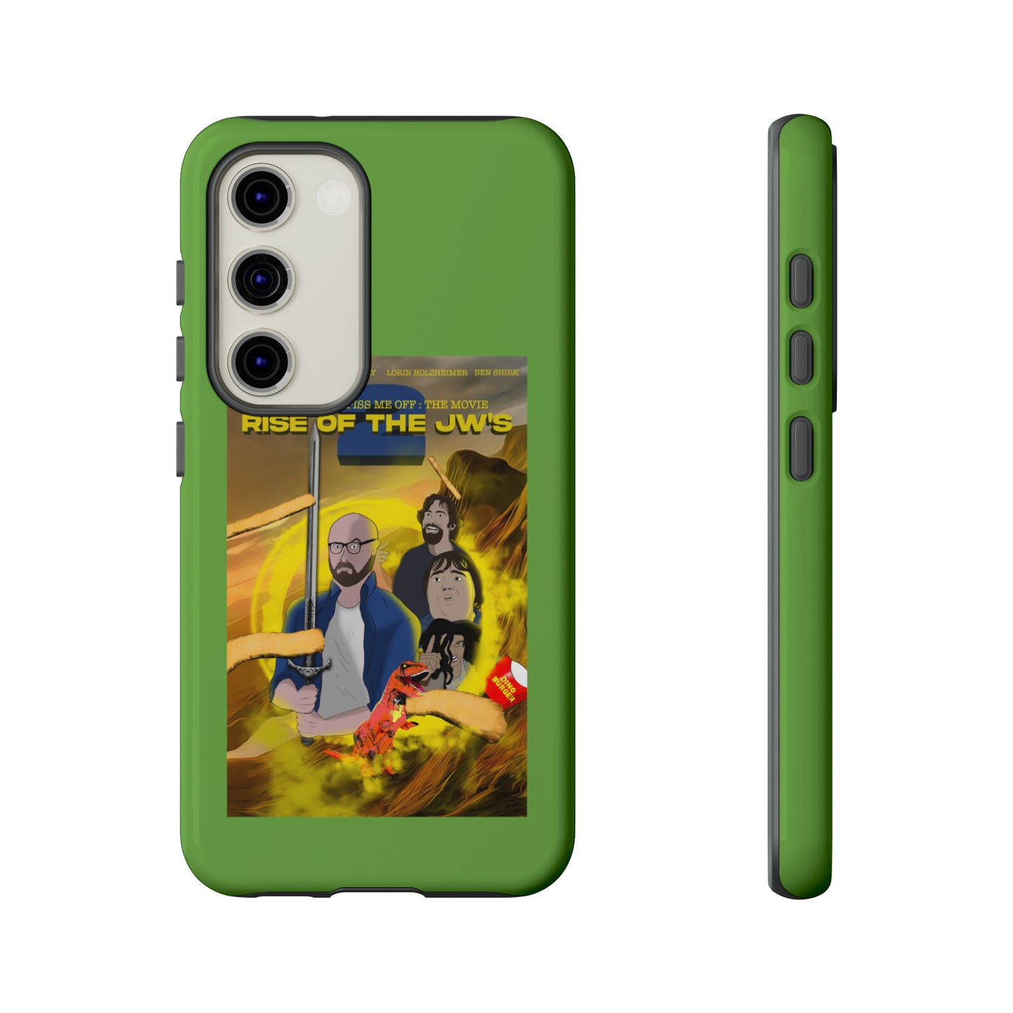 Rise Of The JW's Tough Phone Case (green)