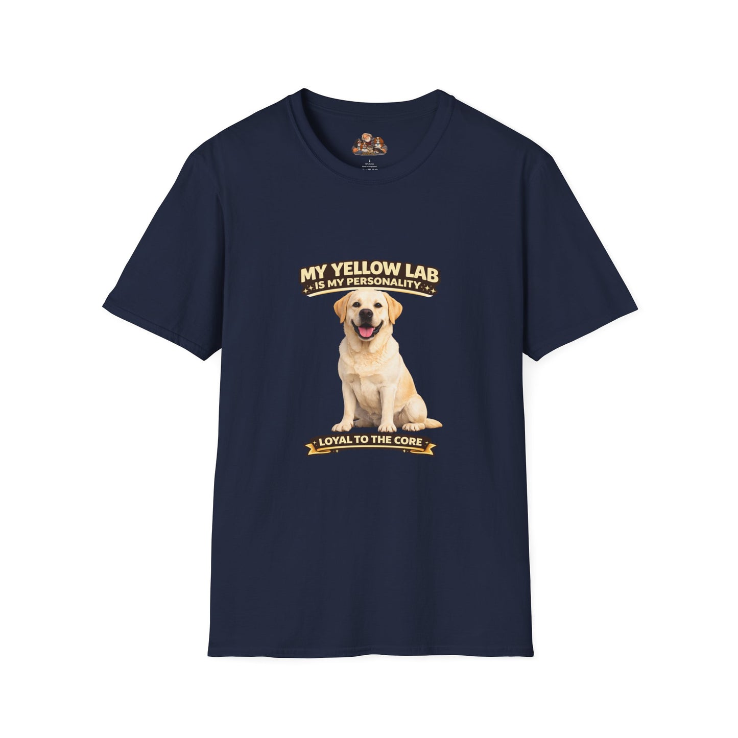 My Yellow Lab Is My Personality – Loyal To The Core – Personalized Dog Breed Shirt