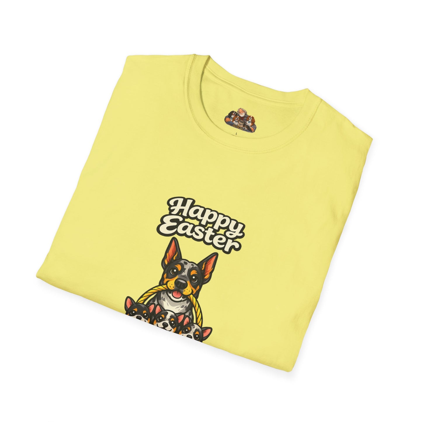 Great Dane Family "Happy Easter"