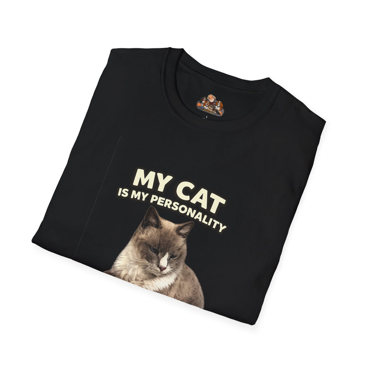 My Cat Is My Personality – "The Old Soul" – Personalized Custom Cat Shirt