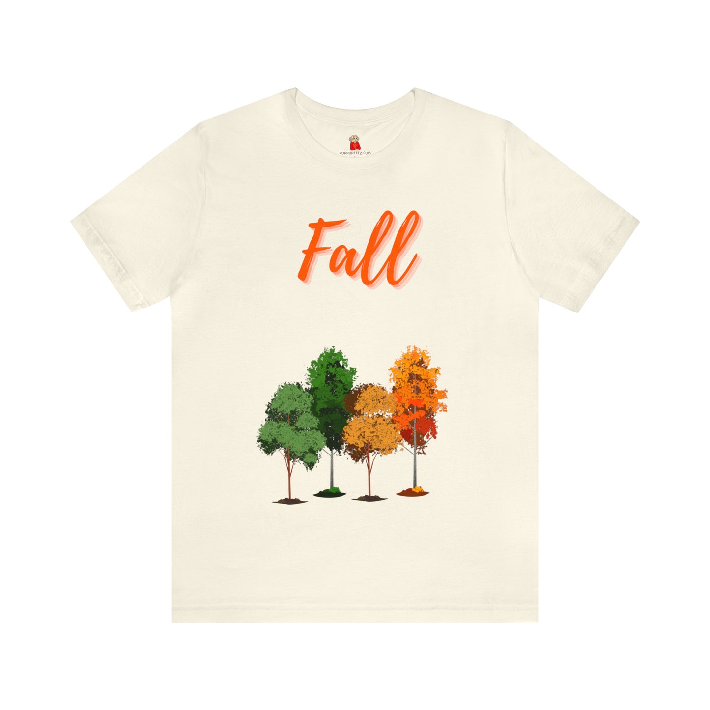 Fall Trees Unisex Jersey Short Sleeve Tee