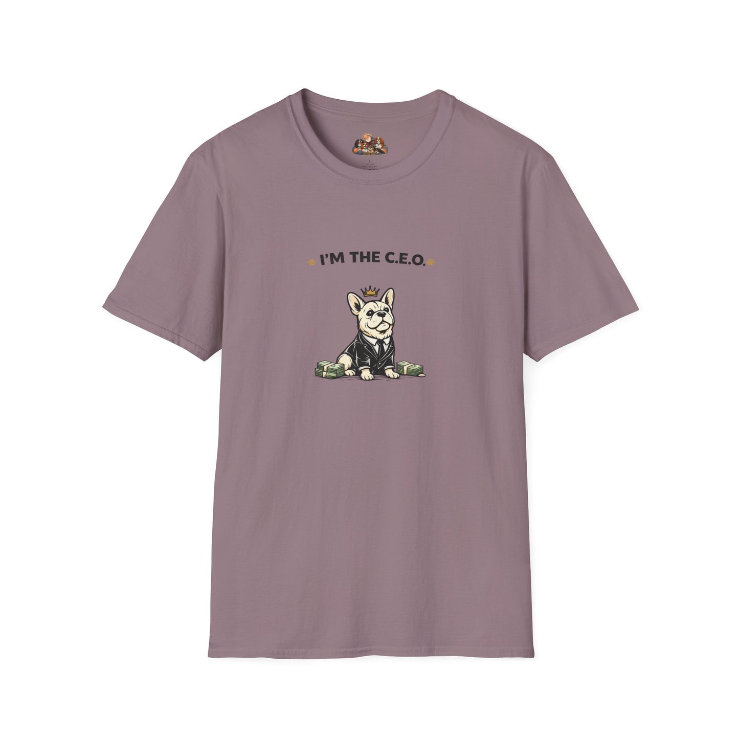 I'm The C.E.O. —  Soft-Color Minimalist Family Collection For Adult Dog Lovers