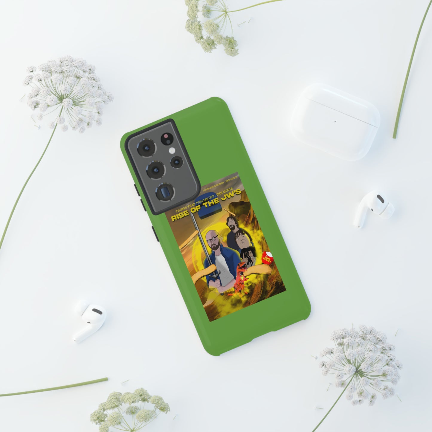 Rise Of The JW's Tough Phone Case (green)