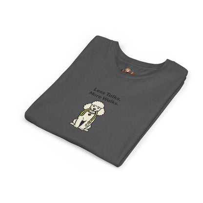 Less Talks. More Walks. -- Youth Dog Lover Tee