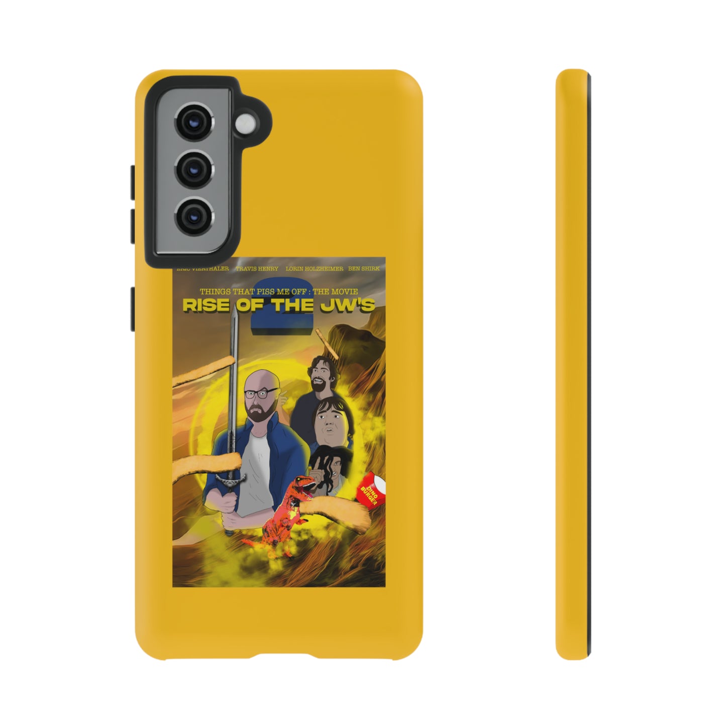 Rise Of The JW's Tough Phone  Case yellow)