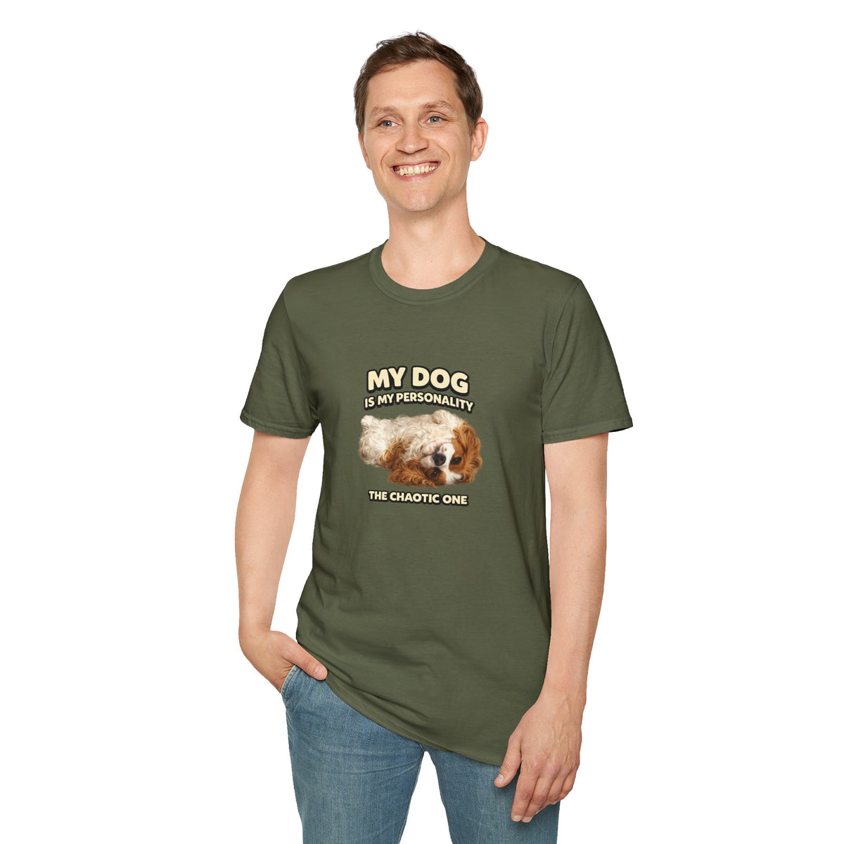 My Dog Is My Personality – "The Chaotic One" – Personalized Custom Dog Shirt