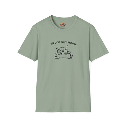 My Dog Is My Pillow —  Black And White Minimalist Family Collection For Adult Dog Lovers