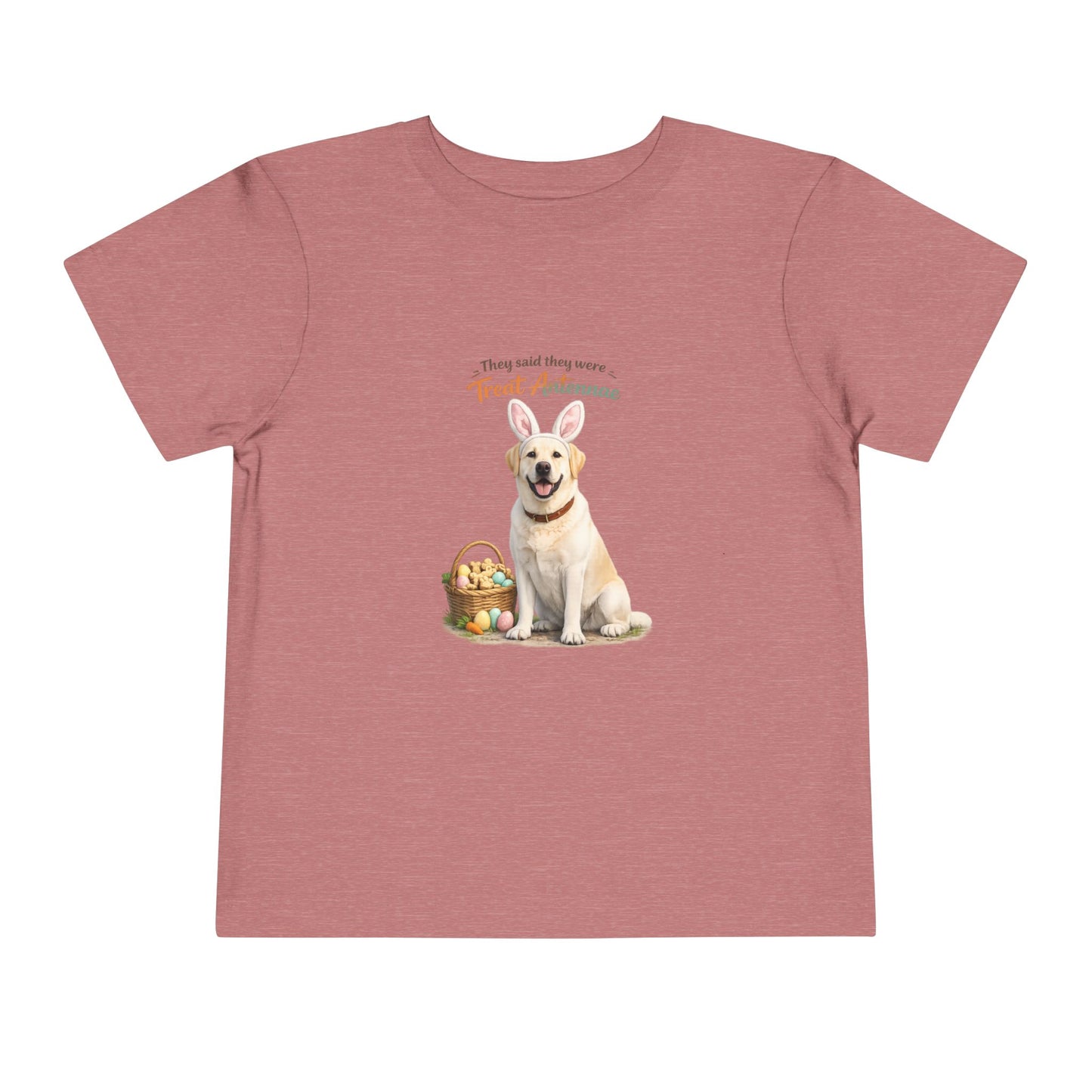 Yellow Lab Treat Antennae™ -- Toddler Dog Lover Tee