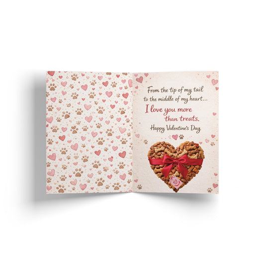 From the Tip of My Tail – To the middle of my ❤️ Valentine’s Day Card