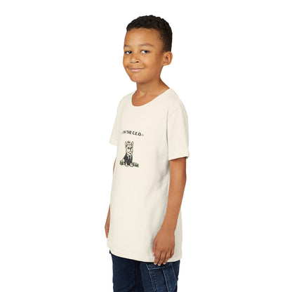 I'm The C.E.O. -- Youth Dog Lover Tee