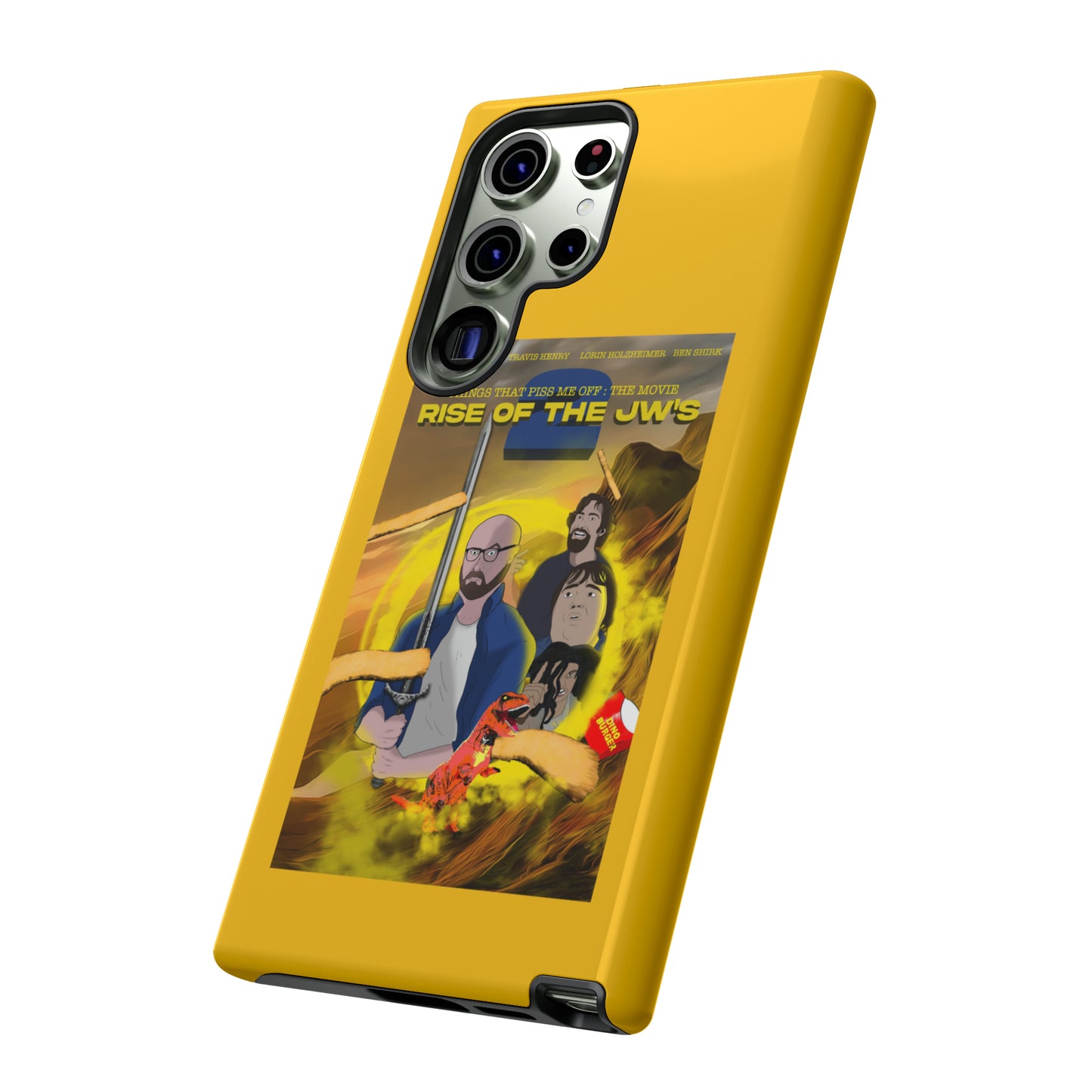 Rise Of The JW's Tough Phone  Case yellow)