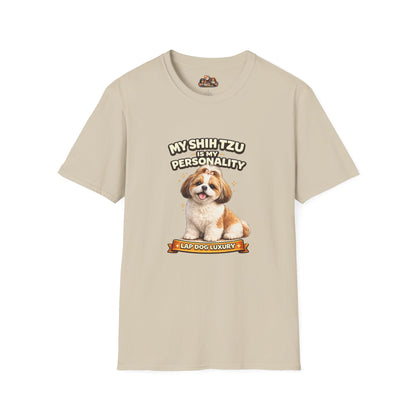 My Shih Tzu Is My Personality -- Personalized Dog Breed T-Shirt