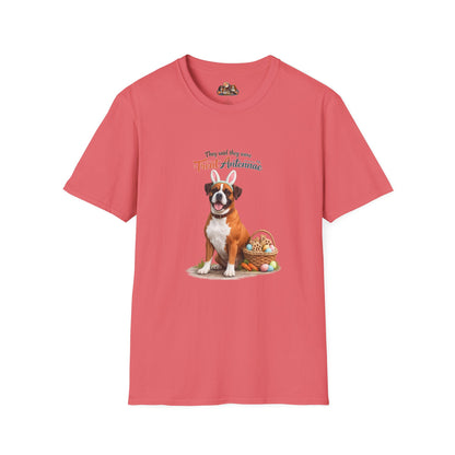 Boxer Treat Antenna™ – Easter Dog Lover Tee