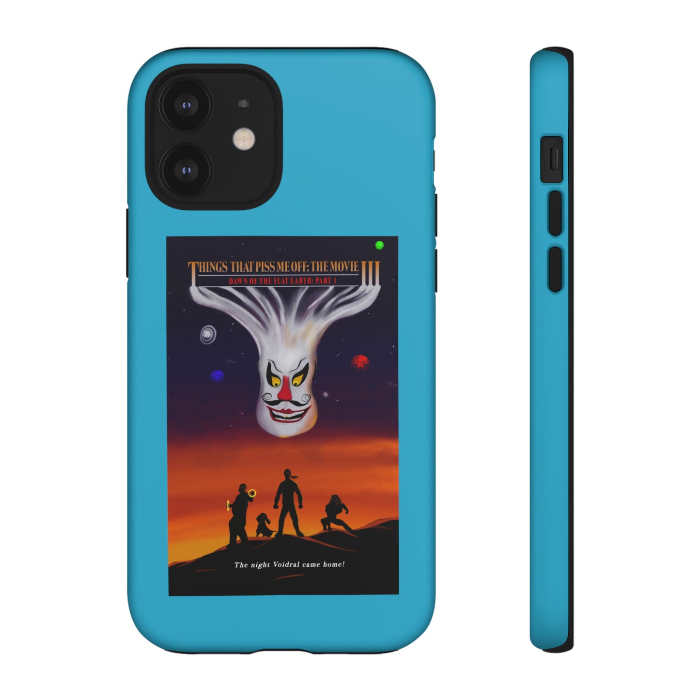 Dawn Of The Flat Earth: Part I Tough Phone Case (turquoise)