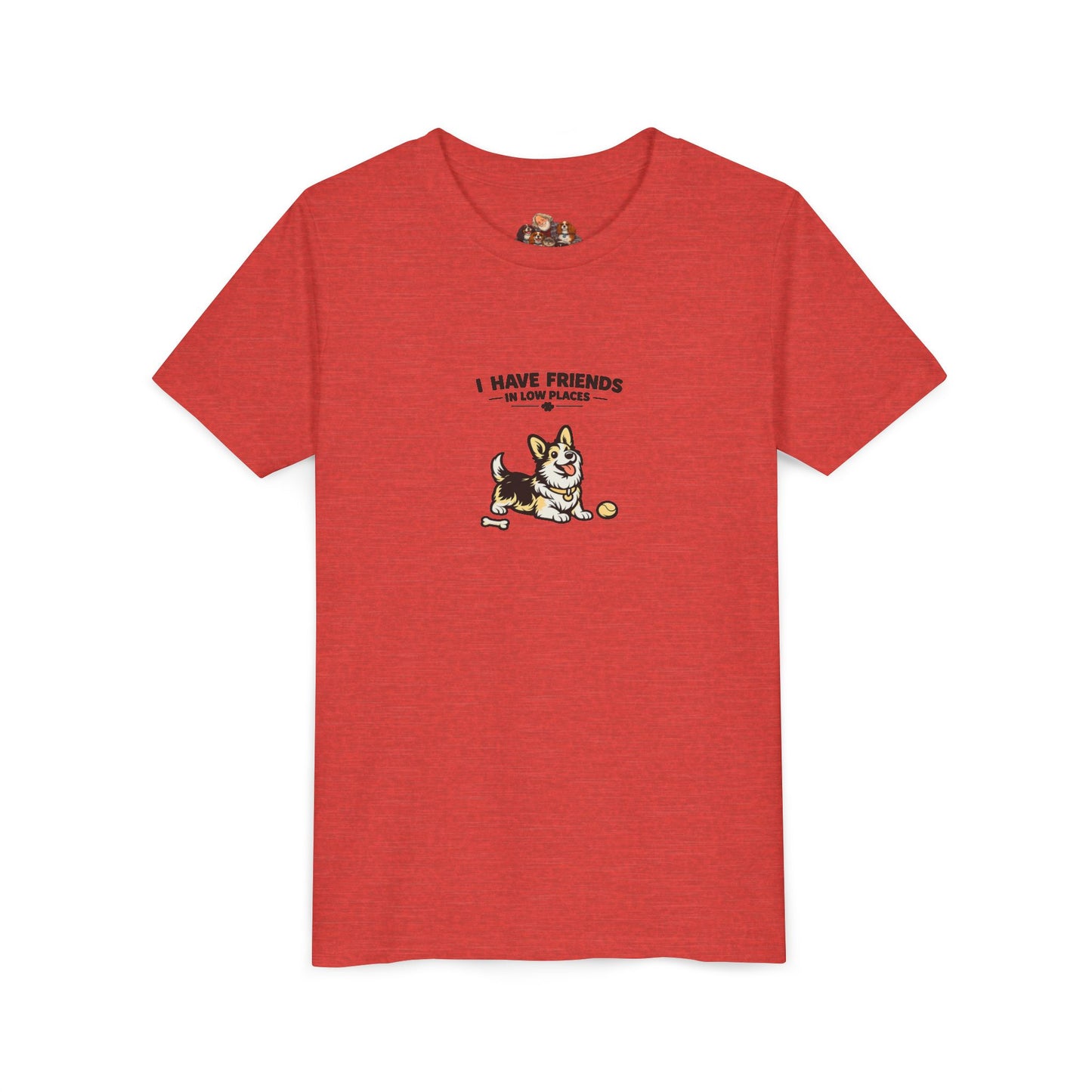 I Have Friends In Low Places -- Youth Dog Lover Tee