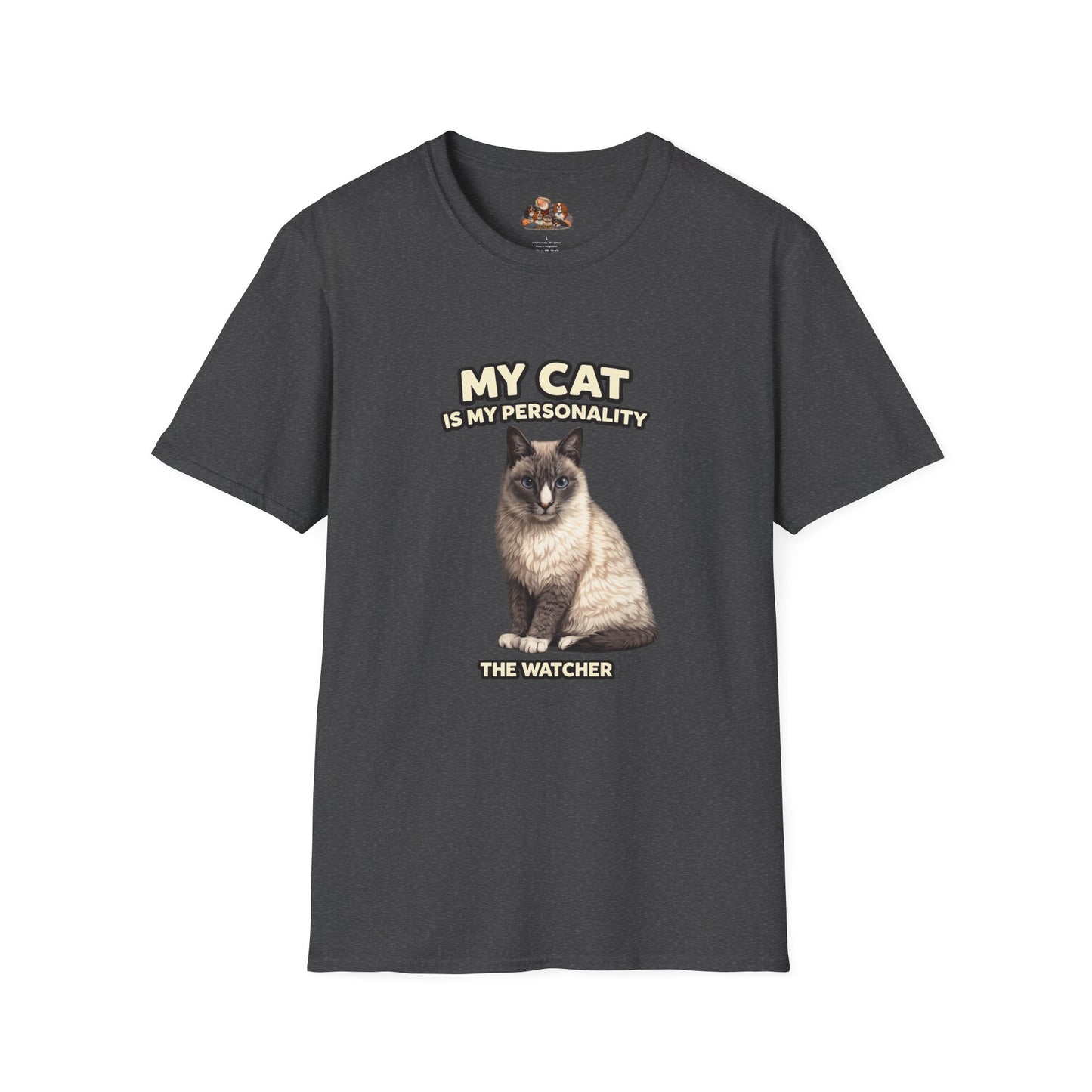 My Cat Is My Personality – "The Watcher" – Personalized Custom Cat Shirt