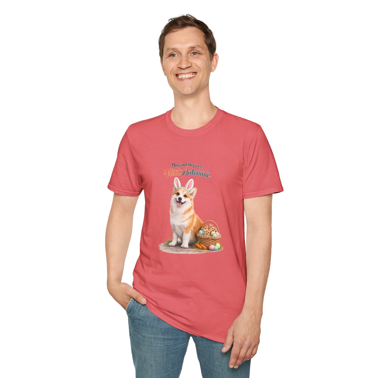 Corgi Treat Antenna™ – Easter Dog Lover Tee