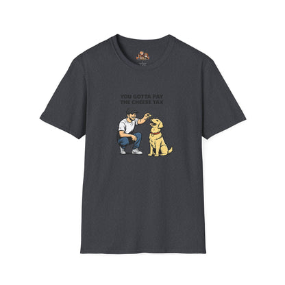 You Gotta Pay The Cheese Tax  —  Soft-Color Minimalist Family Collection For Adult Dog Lovers