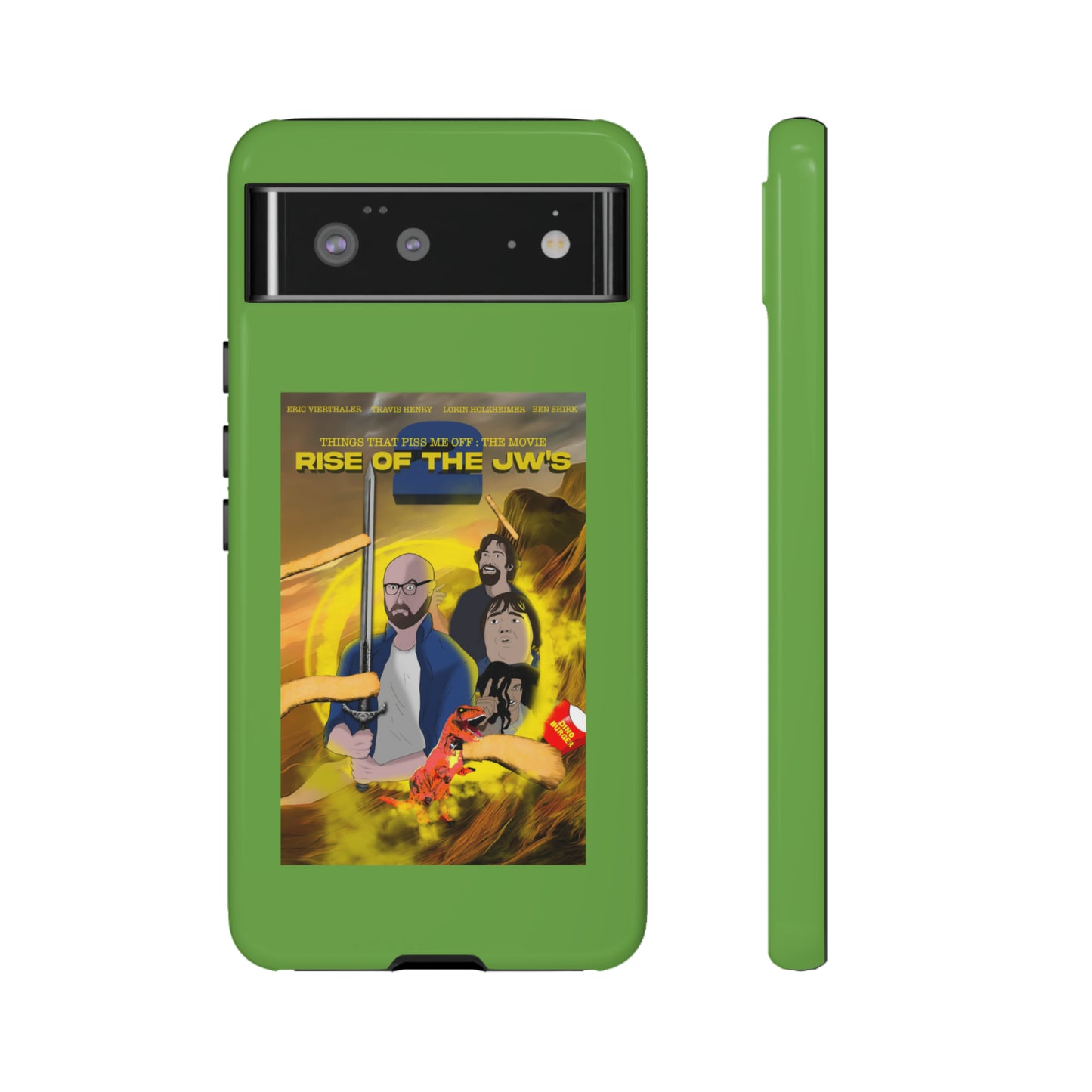 Rise Of The JW's Tough Phone Case (green)