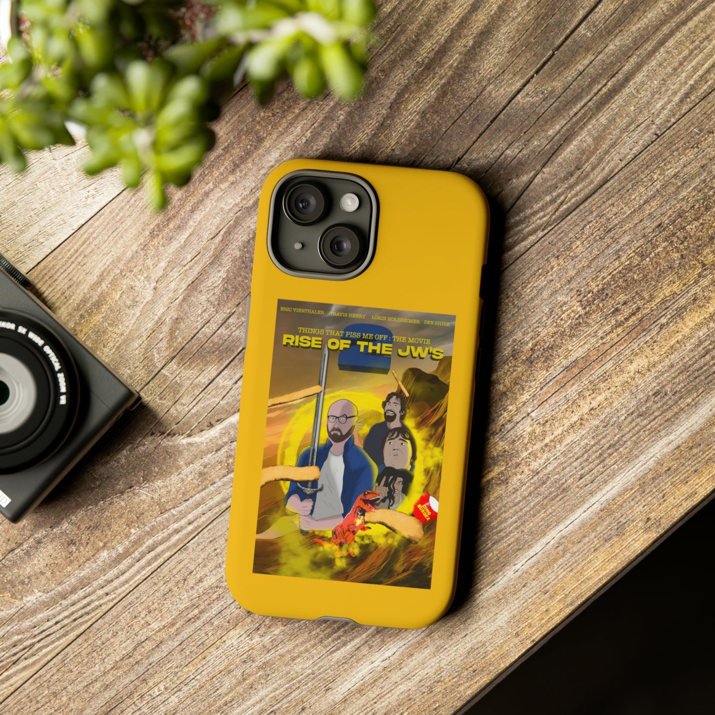 Rise Of The JW's Tough Phone  Case yellow)