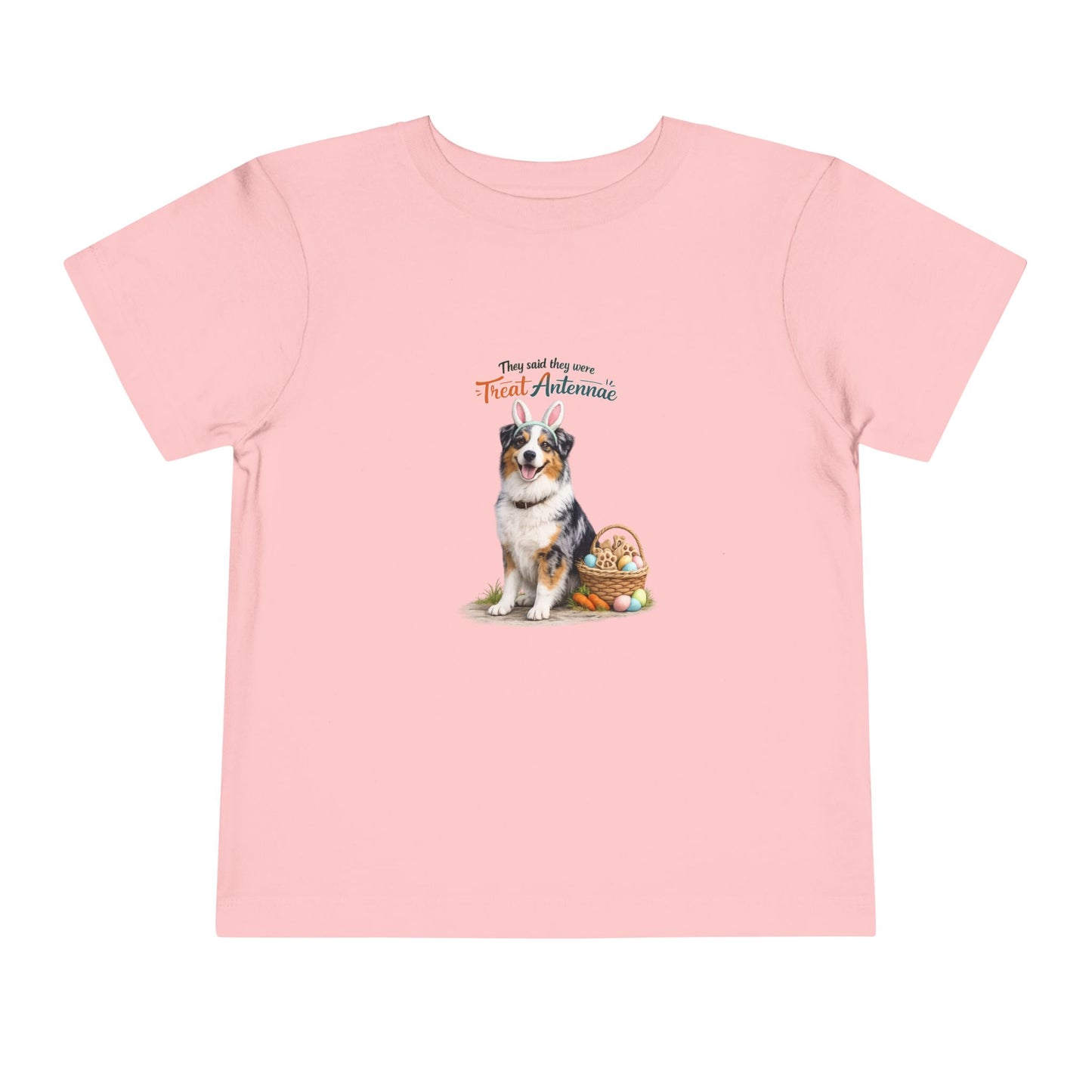 Australian Shepherd Treat Antennae™ -- Toddler Dog Lover Tee