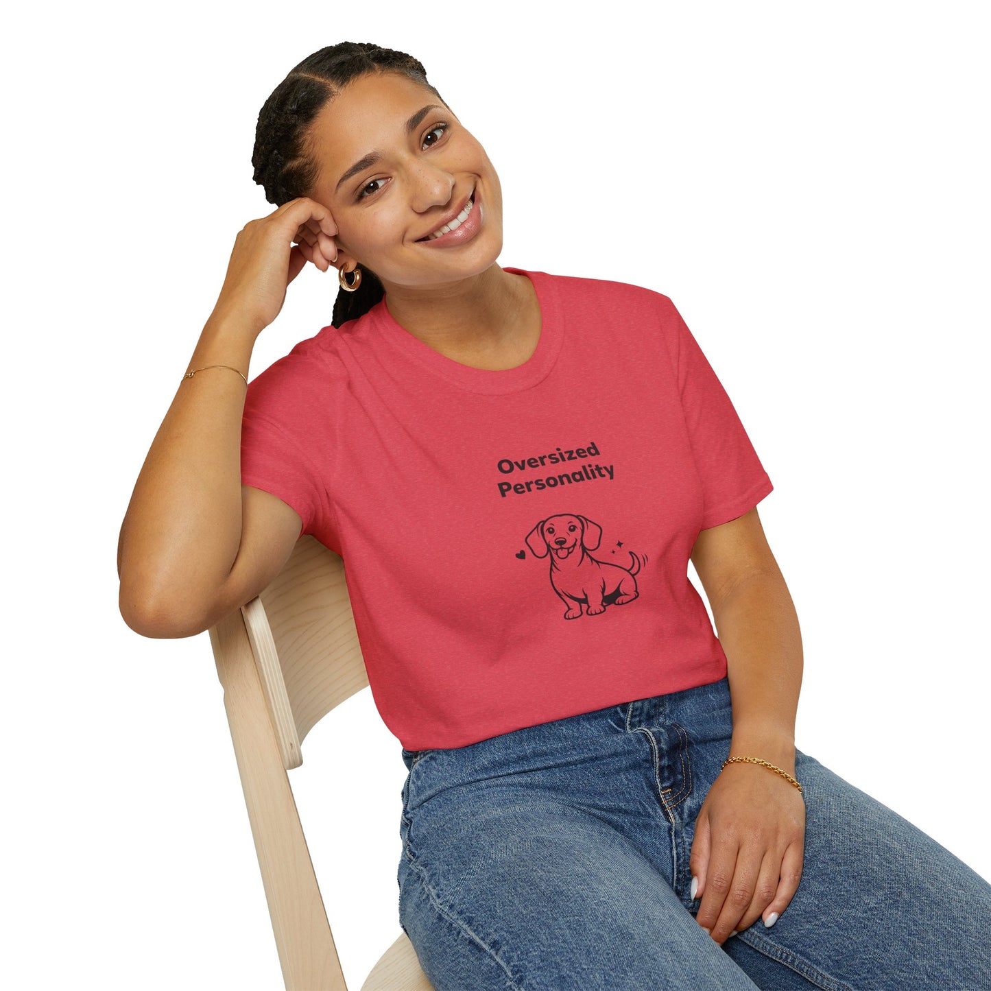 Oversized Personality —  Dog Lover T-Shirt