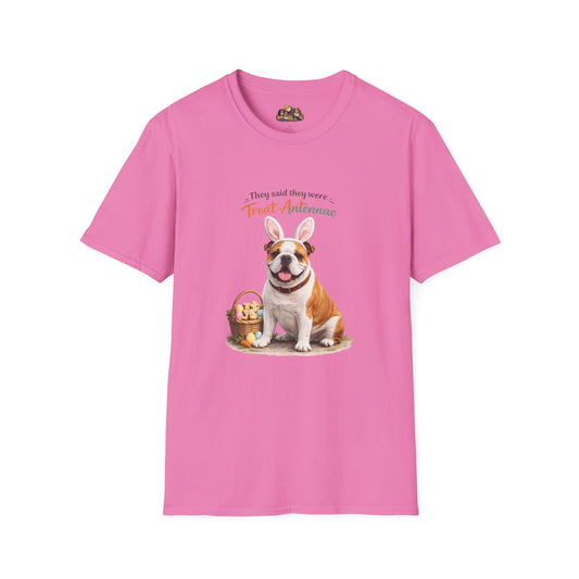 Bulldog Treat Antennae™ – Easter Bulldog Lover T-Shirt