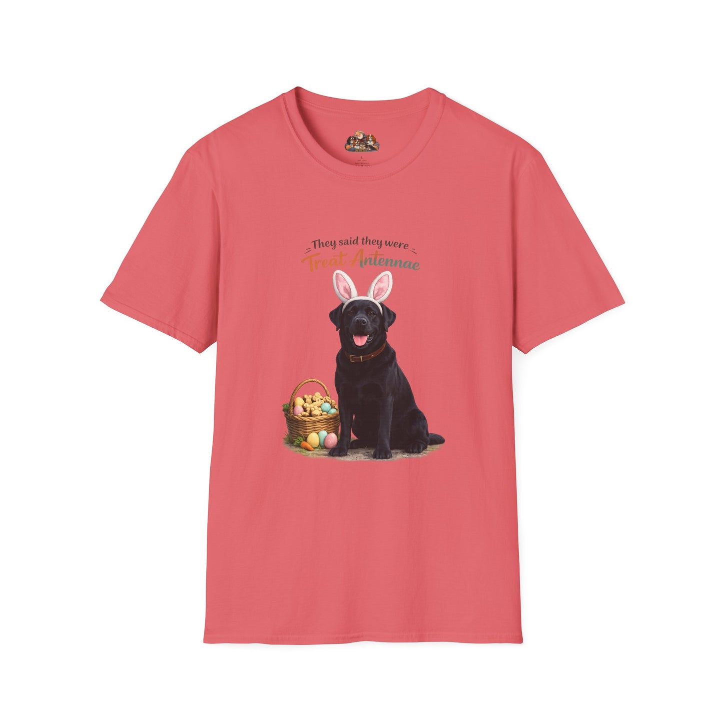 Black Lab Treat Antenna™ – Easter Black Lab Lover T-Shirt