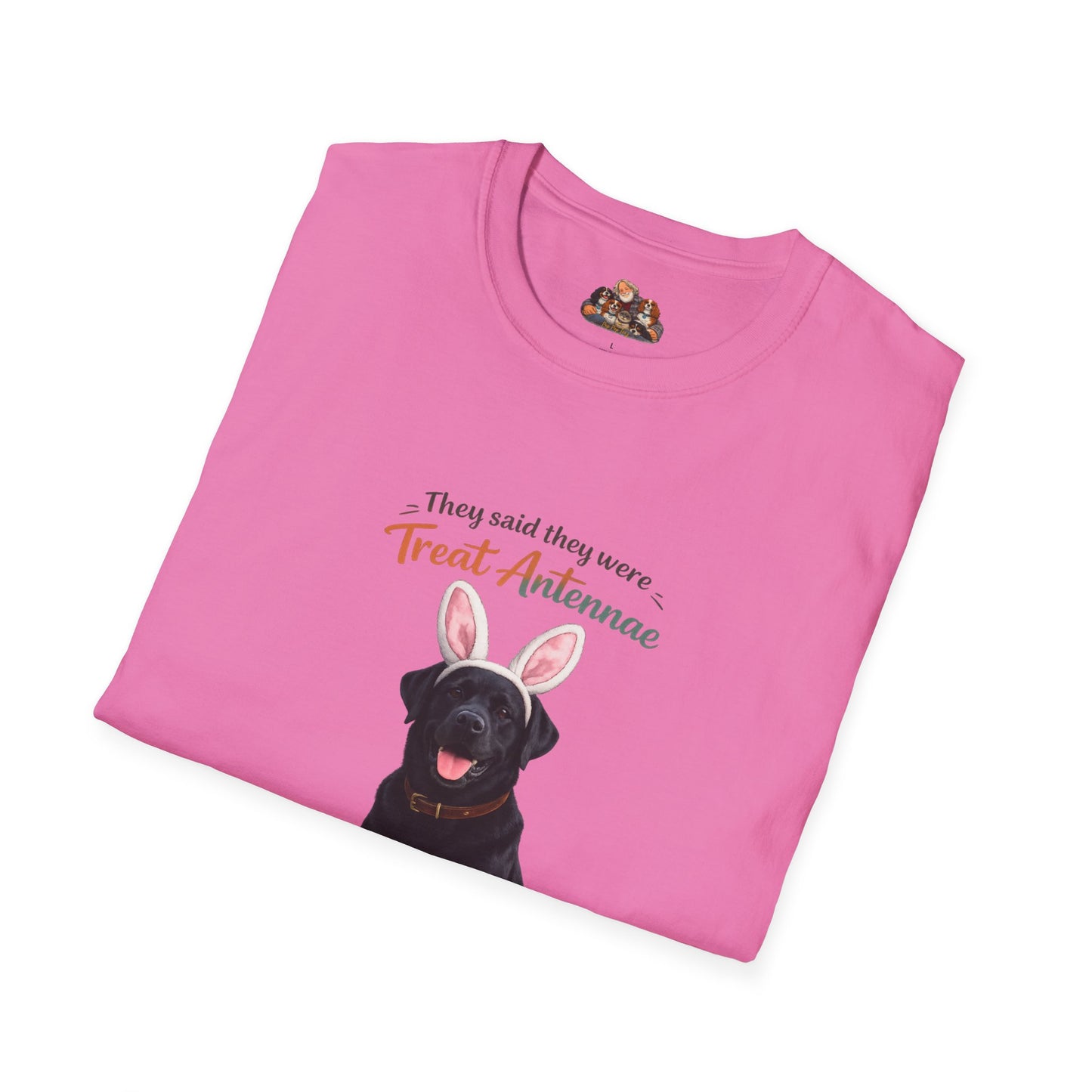 Black Lab Treat Antenna™ – Easter Black Lab Lover T-Shirt