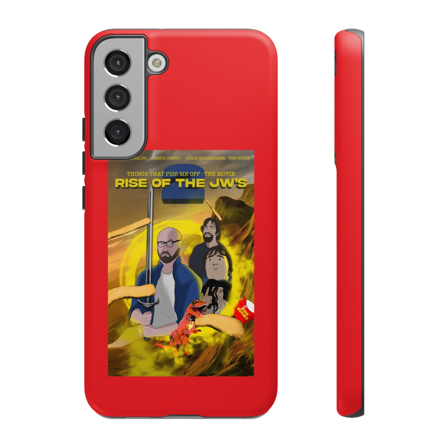 Rise Of The JW's Tough Phone Case (red)