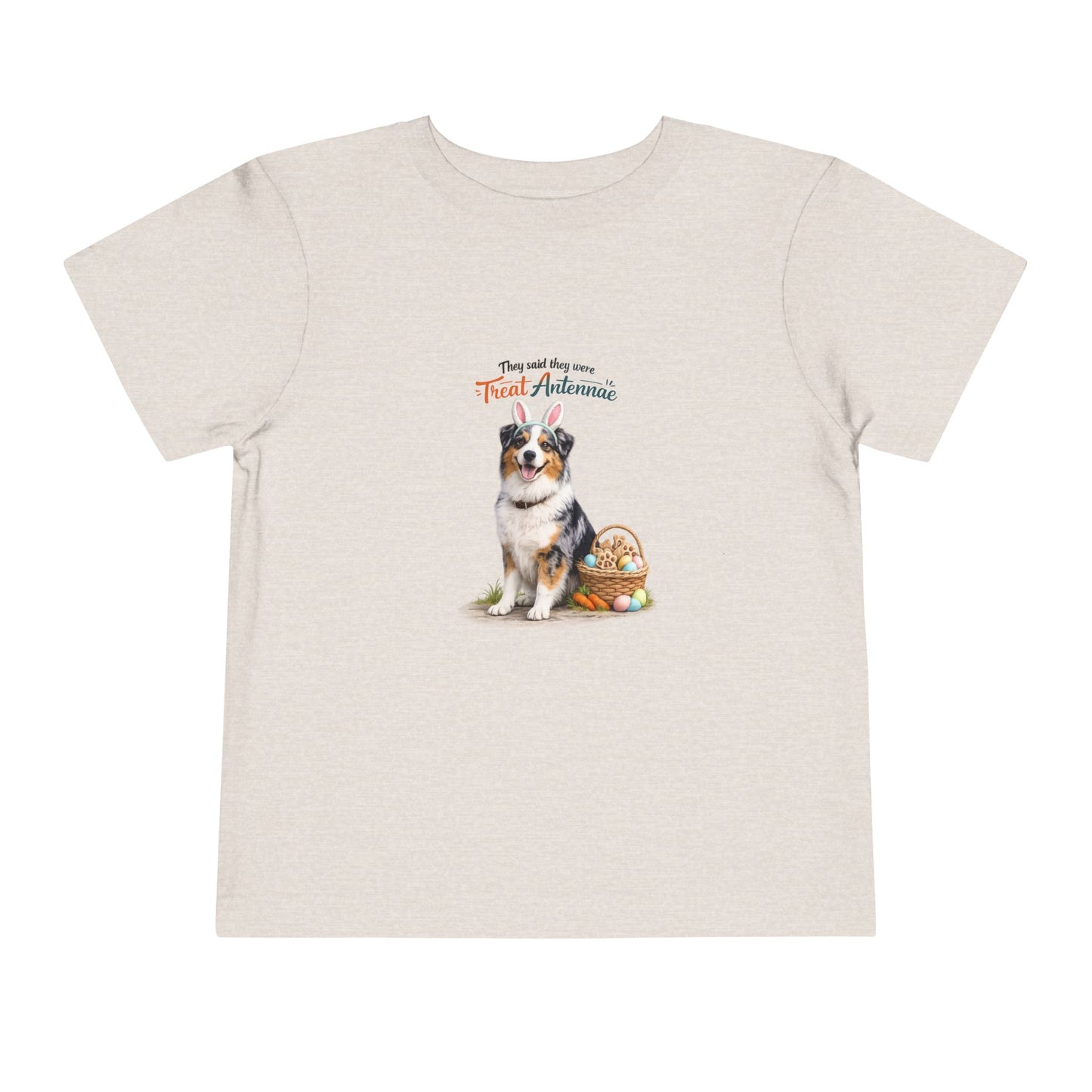 Australian Shepherd Treat Antennae™ -- Toddler Dog Lover Tee