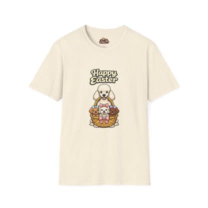 Poodle Family "Happy Easter"